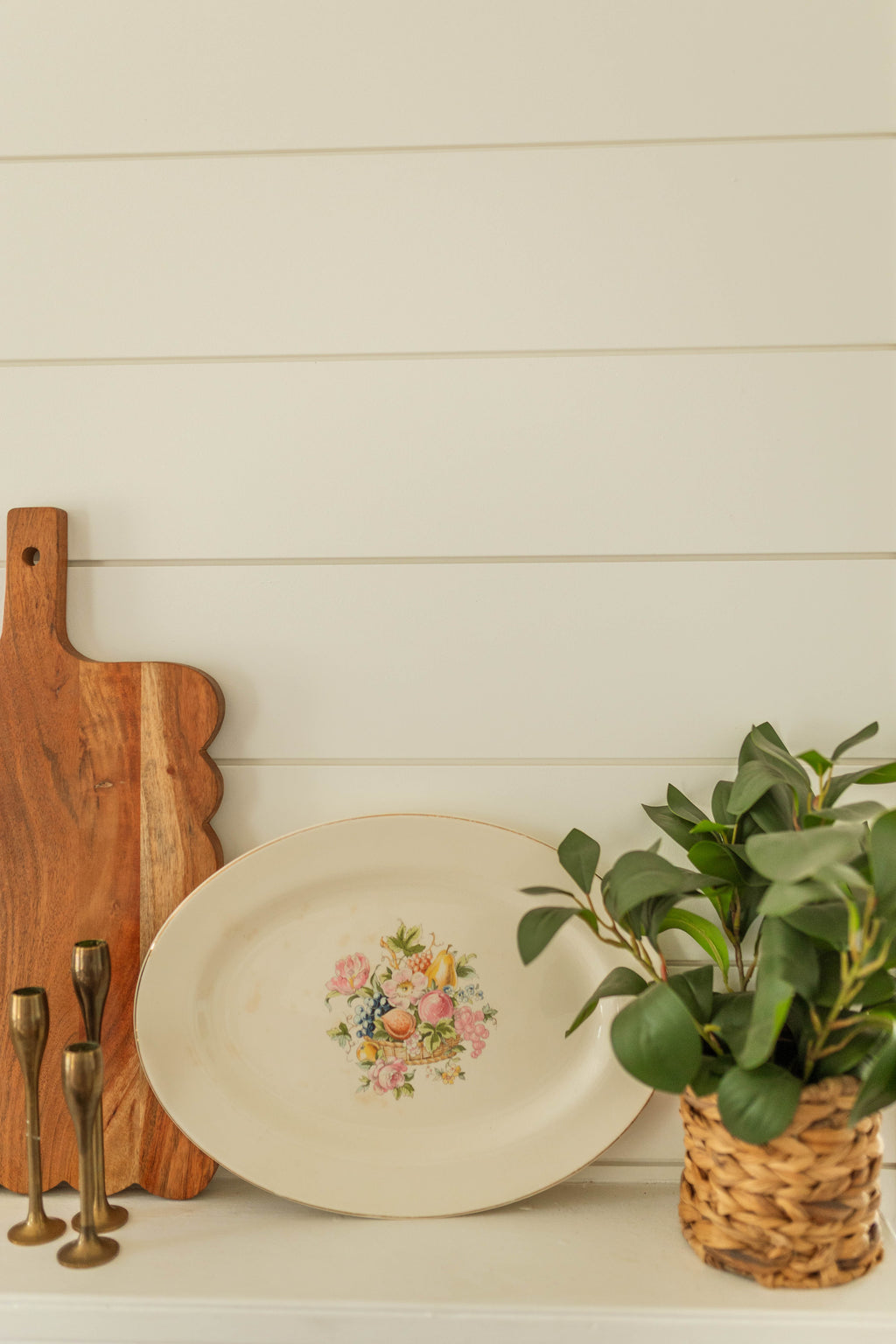 Floral Plate