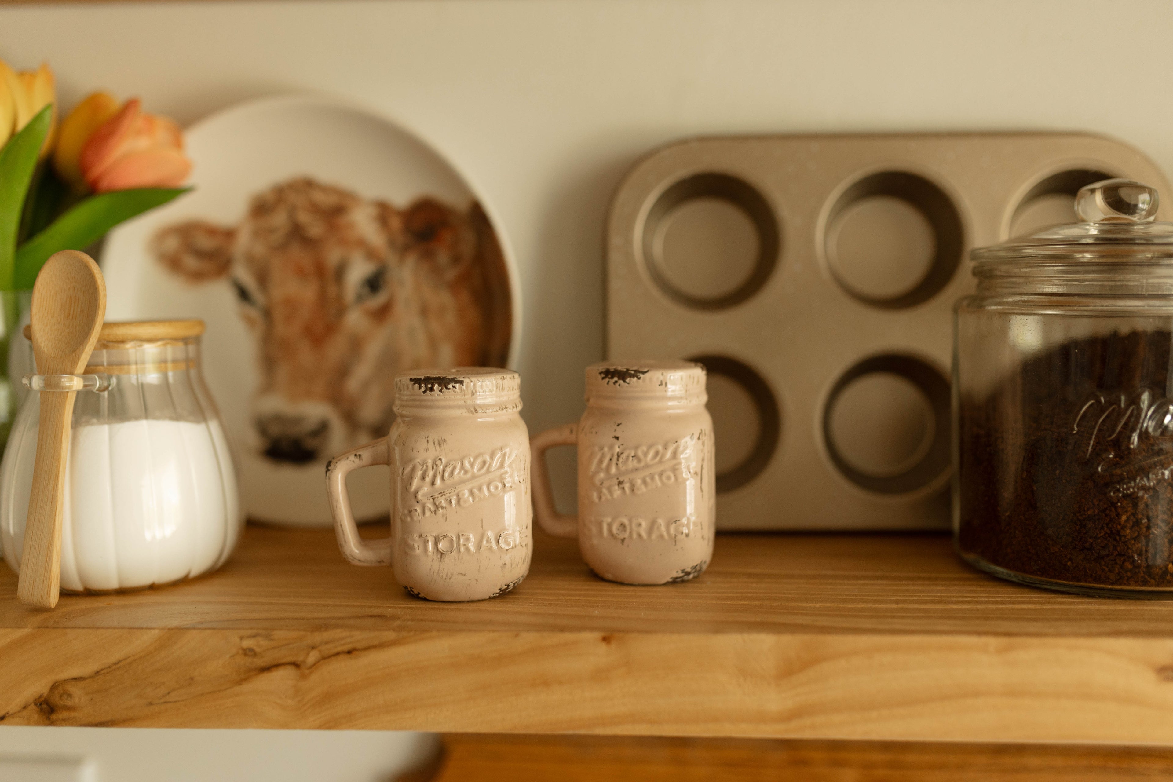 Mason Jar Salt & Pepper Shaker