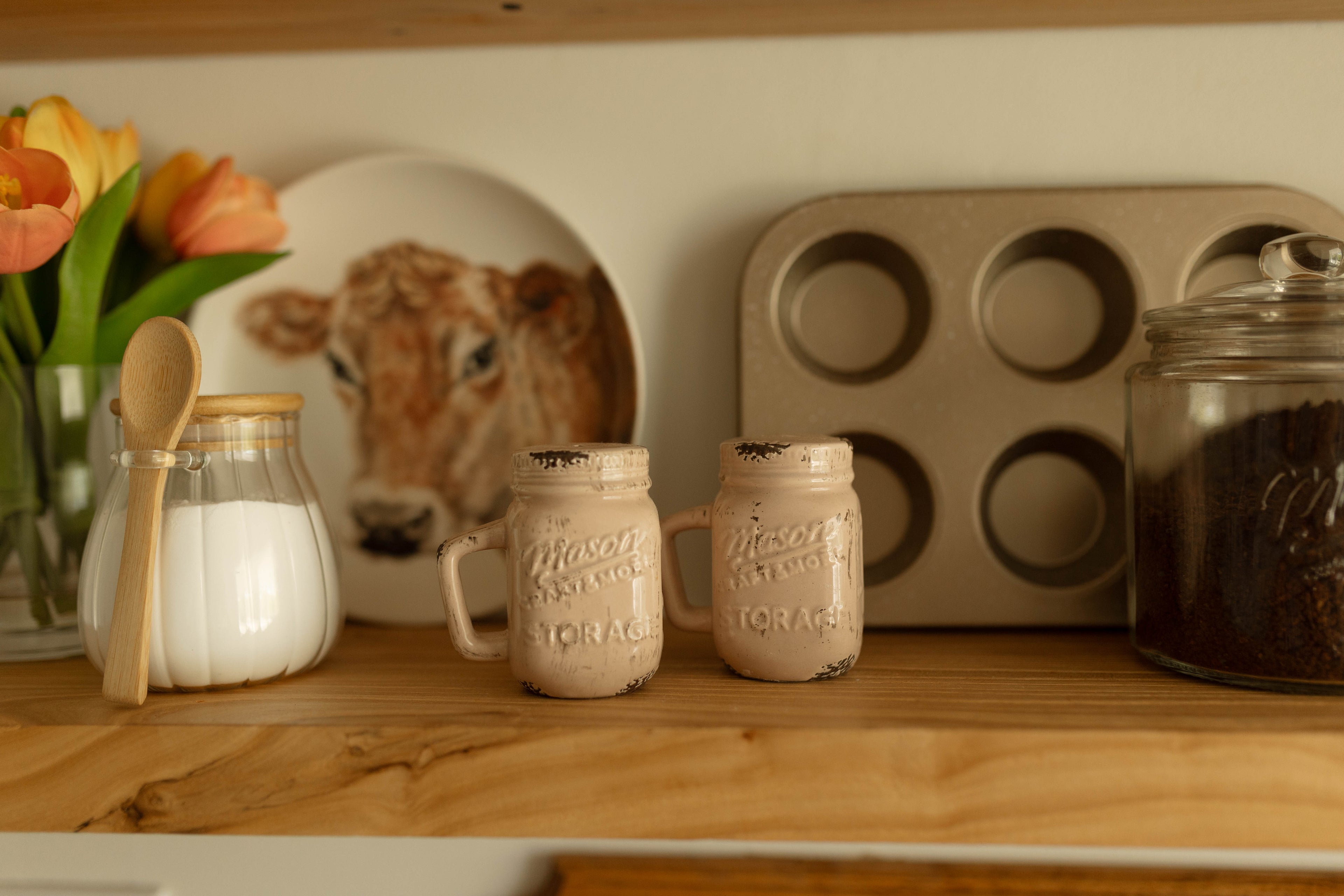 Mason Jar Salt & Pepper Shaker