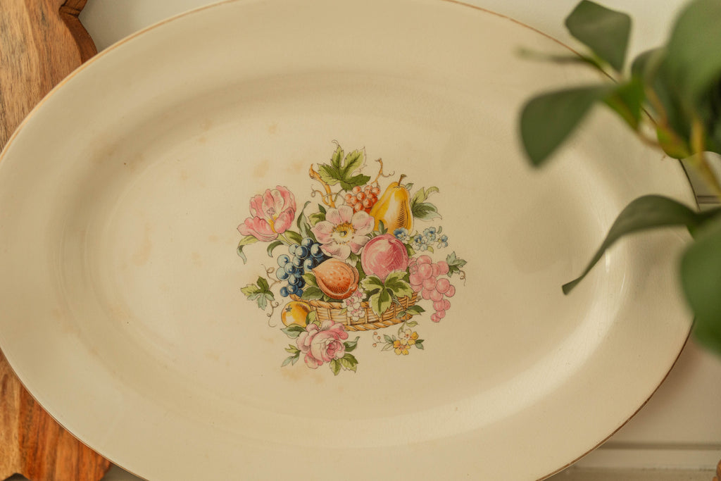 Floral Plate