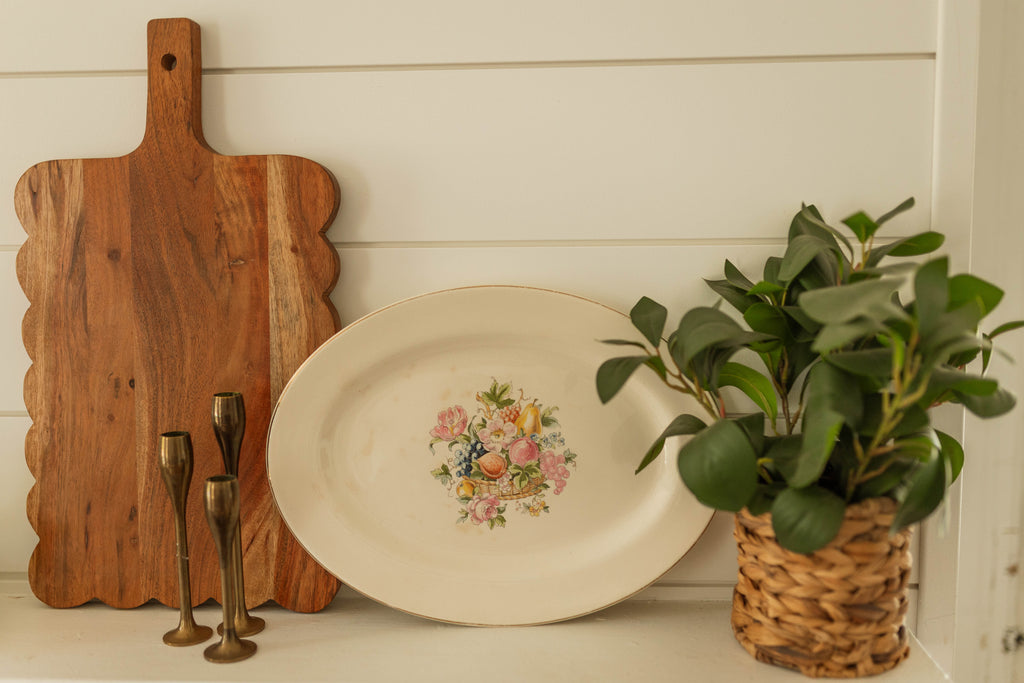 Floral Plate